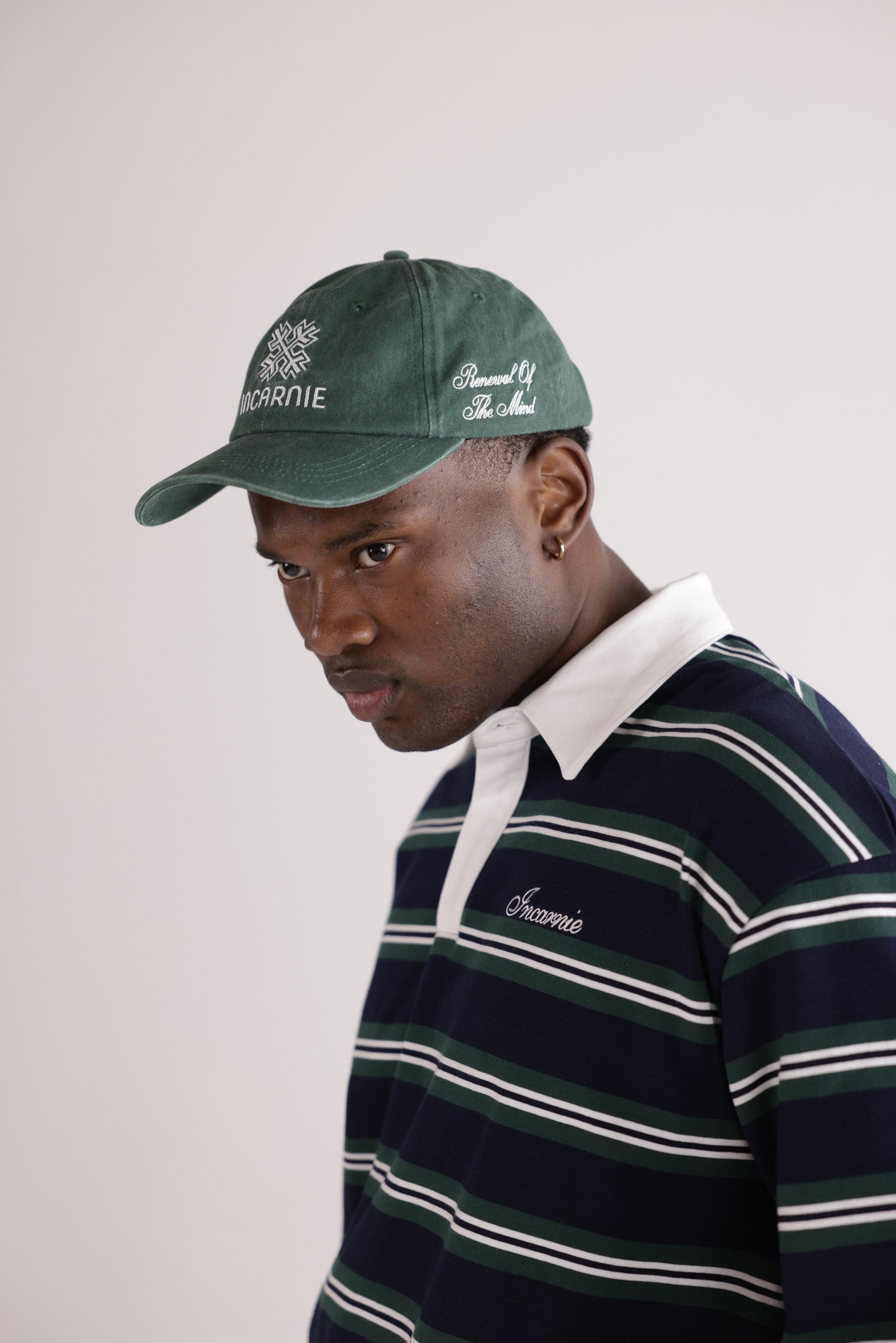 EMBLEM RENEWAL OF THE MIND CAP - WASHED GREEN