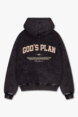 GOTTES PLAN HOODIE - USED BLACK