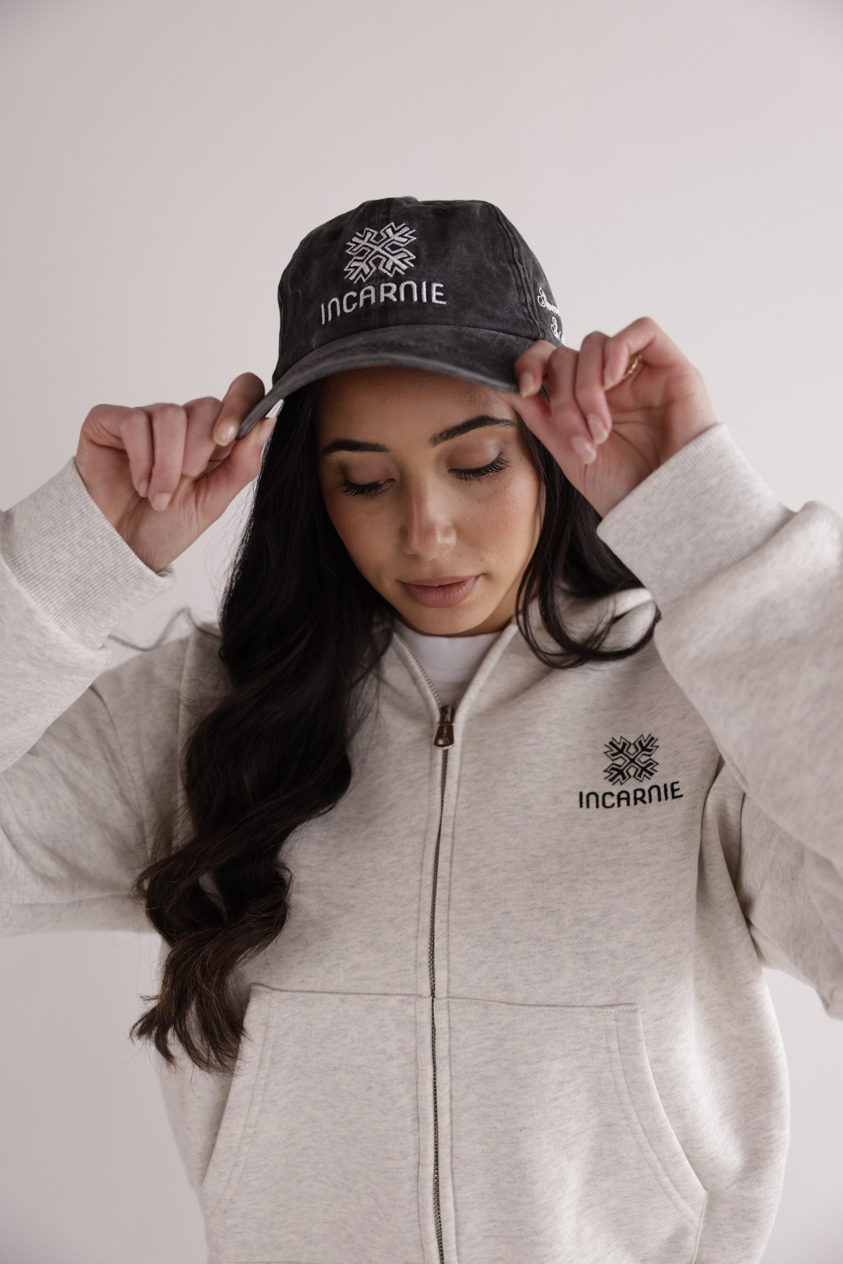 EMBLEM RENEWAL OF THE MIND CAP - WASHED BLACK