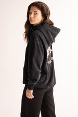 GOD'S PLAN HOODIE - WASHED BLACK