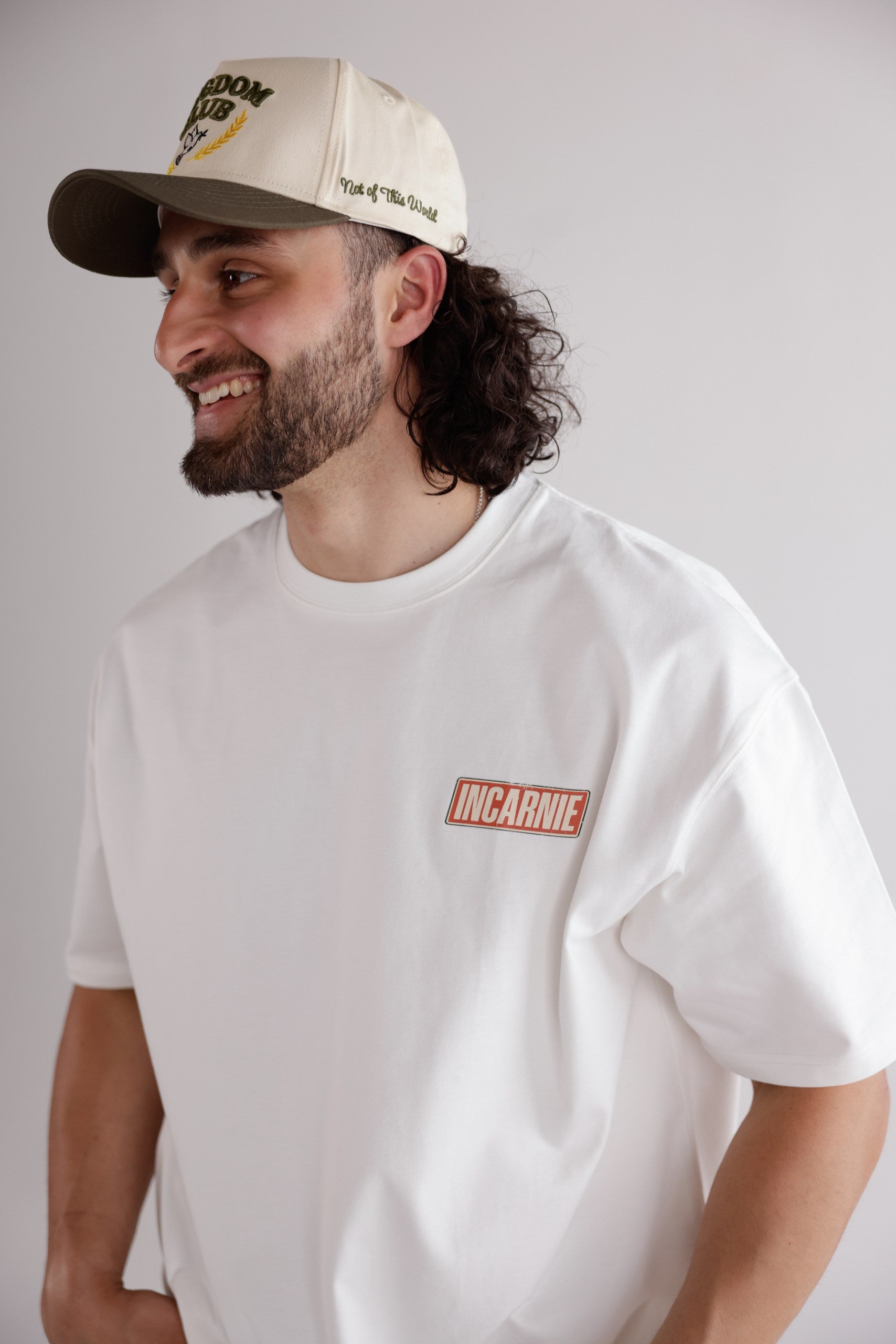 ETERNAL QUESTION TEE - OFF WHITE