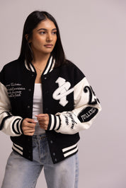 WOMEN'S "CHOSEN" VARSITY JACKET