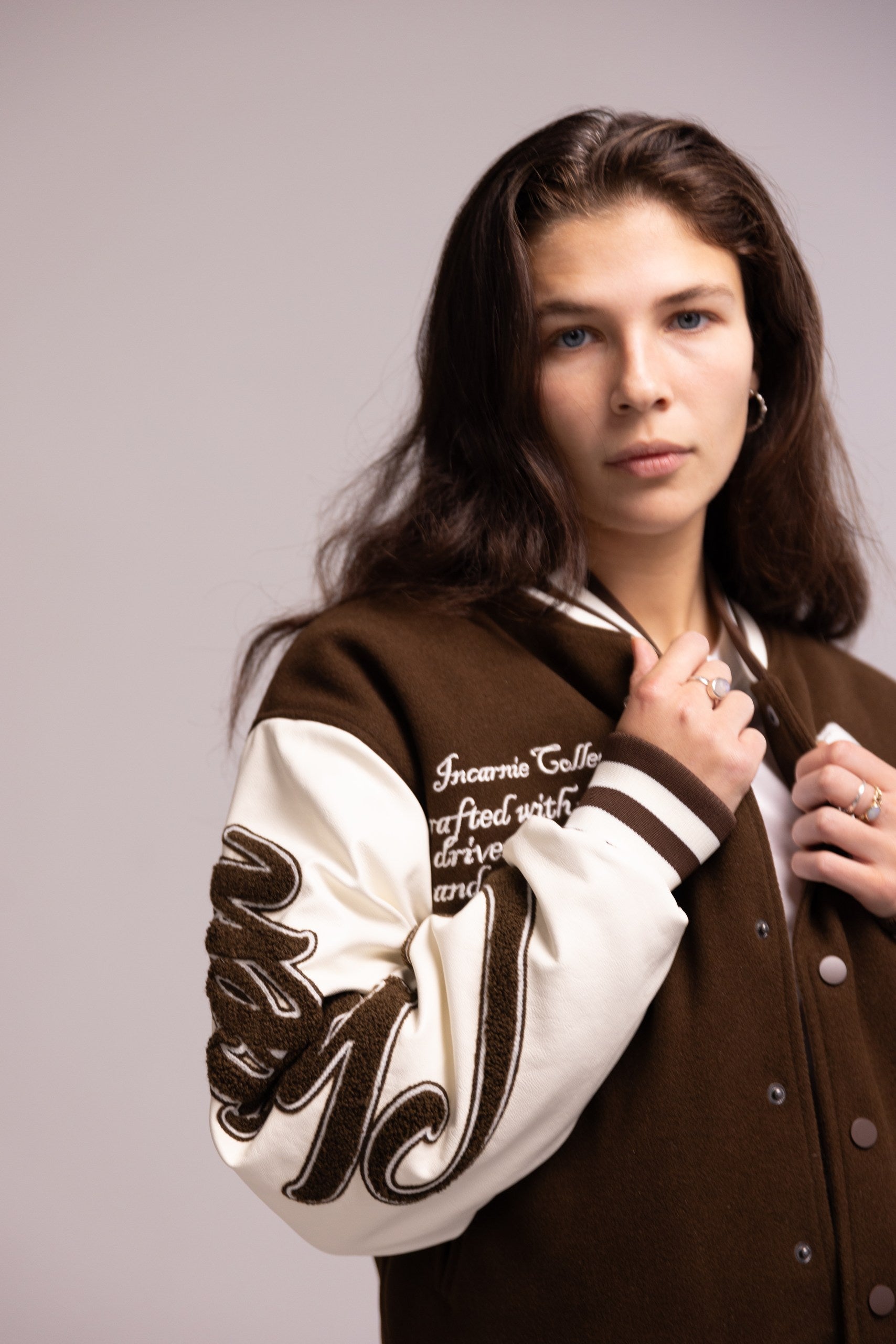WOMEN'S "CHOSEN" VARSITY JACKET