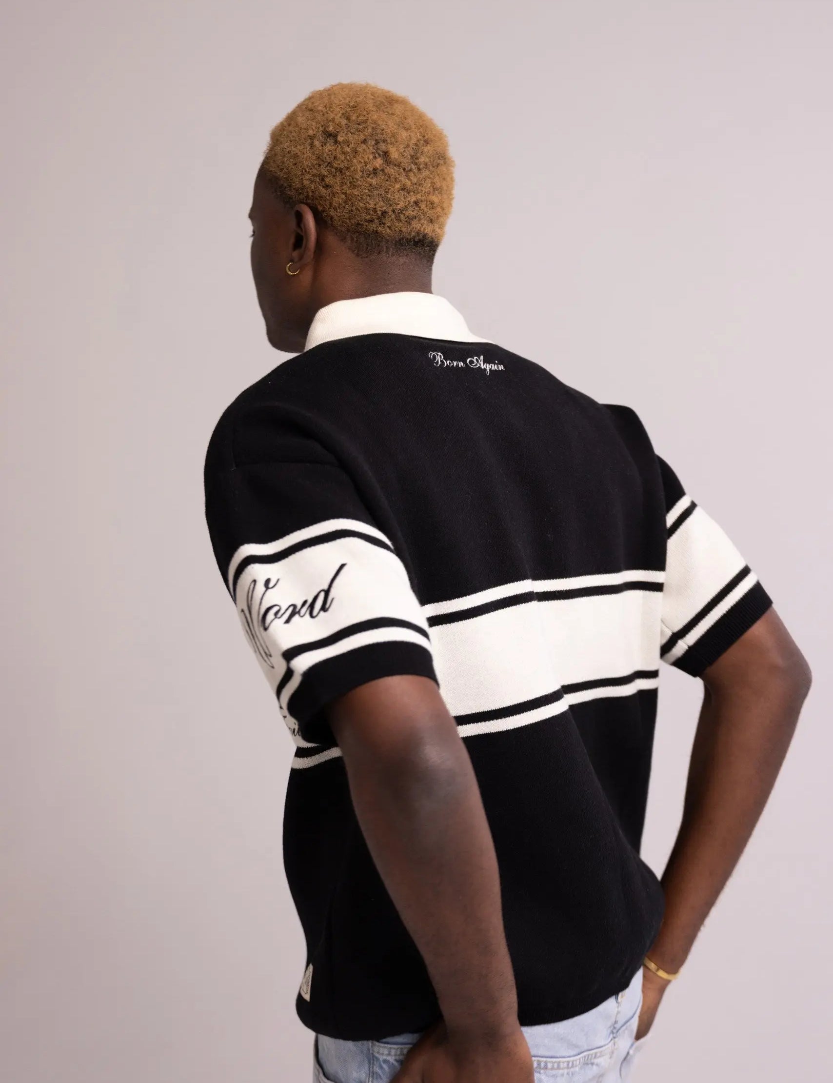 MEN’S “NOT OF THIS WORLD” HEAVYWEIGHT KNIT POLO Incarnie
