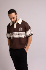 MEN’S “NOT OF THIS WORLD” HEAVYWEIGHT KNIT POLO