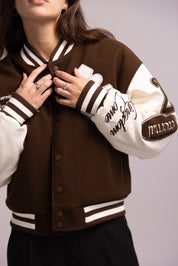 WOMEN'S "CHOSEN" VARSITY JACKET