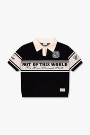 WOMEN’S “NOT OF THIS WORLD” HEAVYWEIGHT KNIT POLO