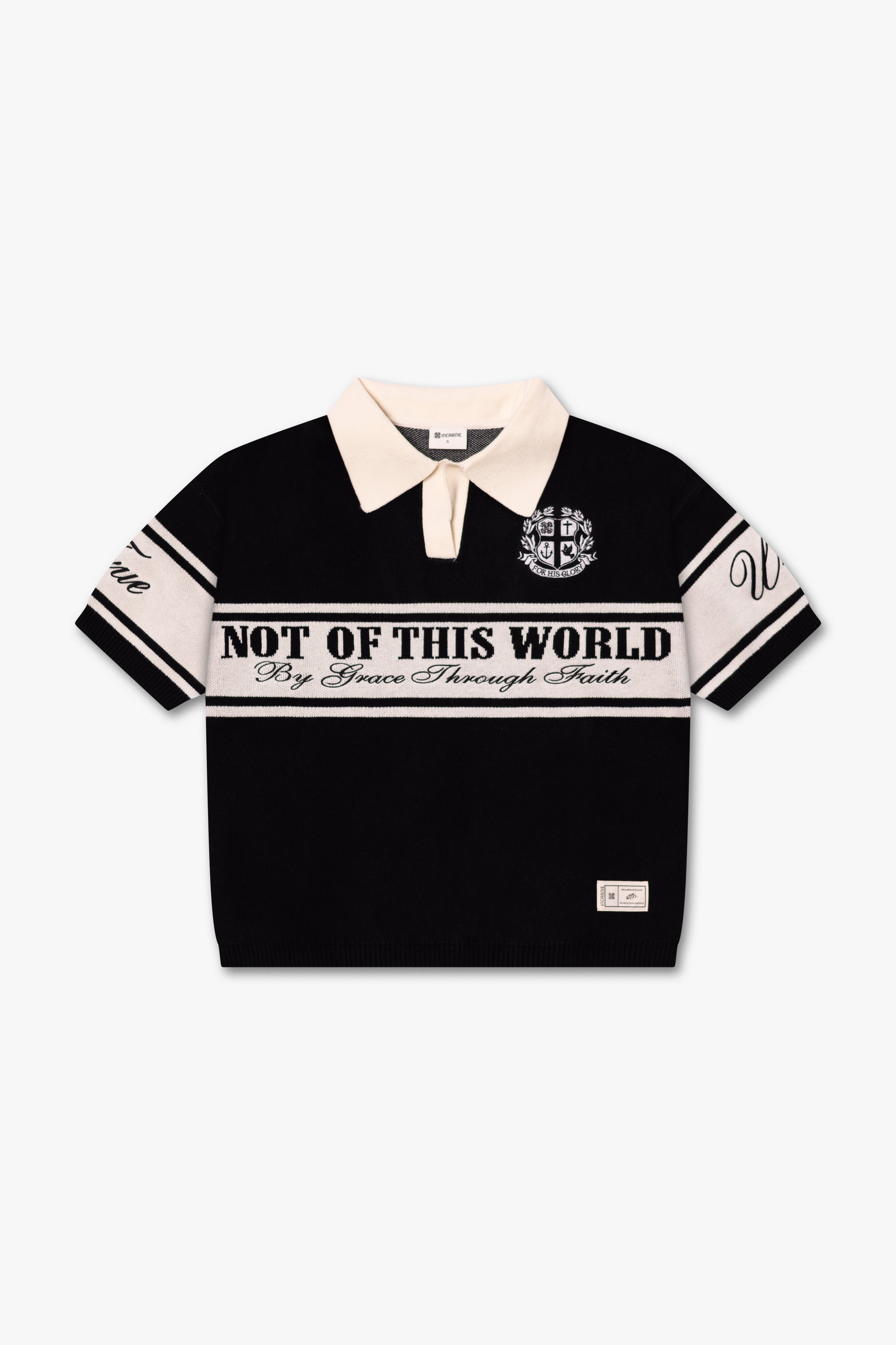 WOMEN’S “NOT OF THIS WORLD” HEAVYWEIGHT KNIT POLO