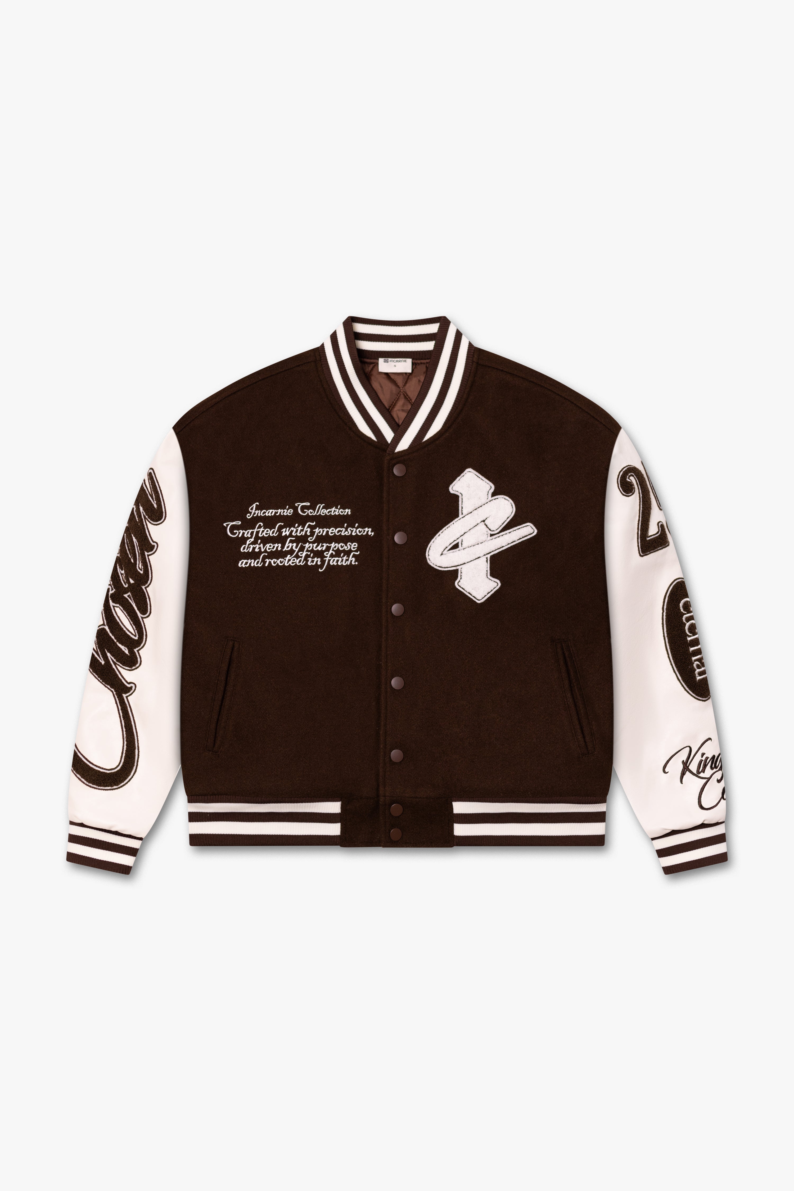 WOMEN'S "CHOSEN" VARSITY JACKET