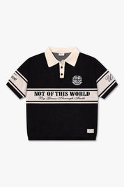 MEN’S “NOT OF THIS WORLD” HEAVYWEIGHT KNIT POLO