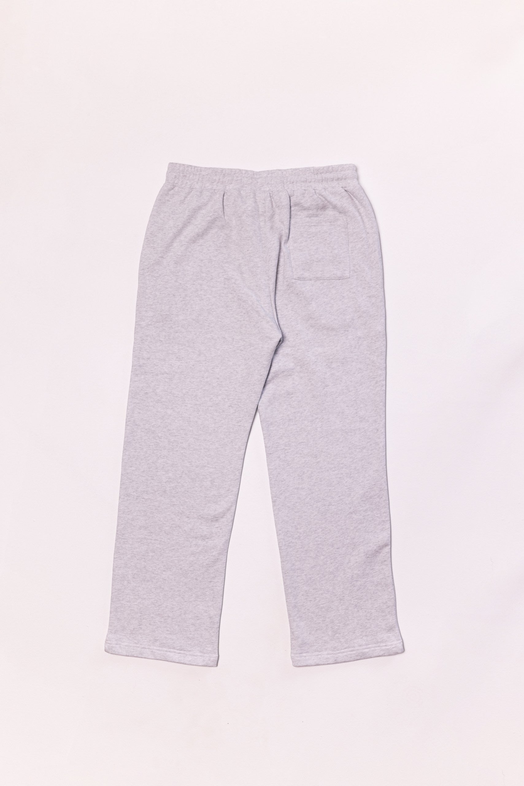Gray sweatpants on a white background