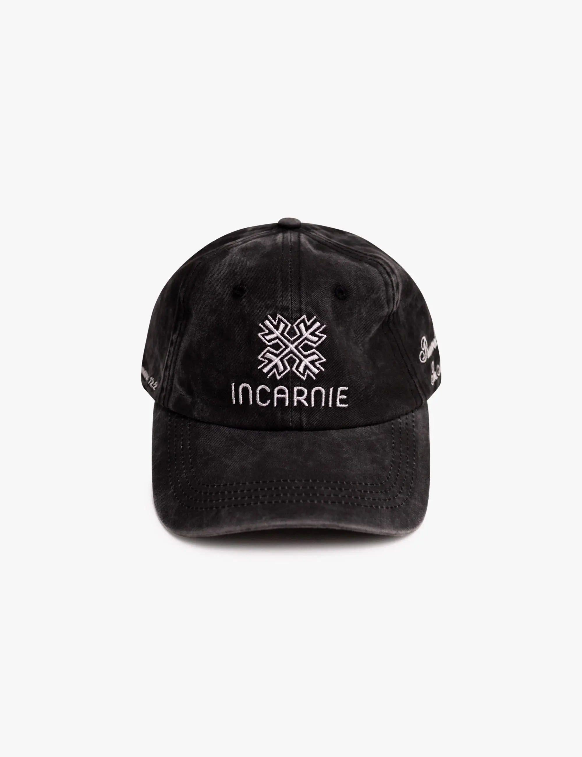 EMBLEM RENEWAL OF THE MIND CAP - WASHED BLACK Incarnie