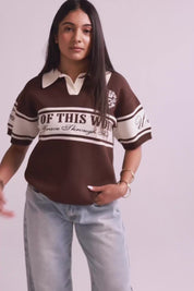 WOMEN’S “NOT OF THIS WORLD” HEAVYWEIGHT KNIT POLO